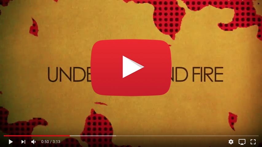 Rob Coffinshaker's Underground Fire: "Underground Fire" promo video